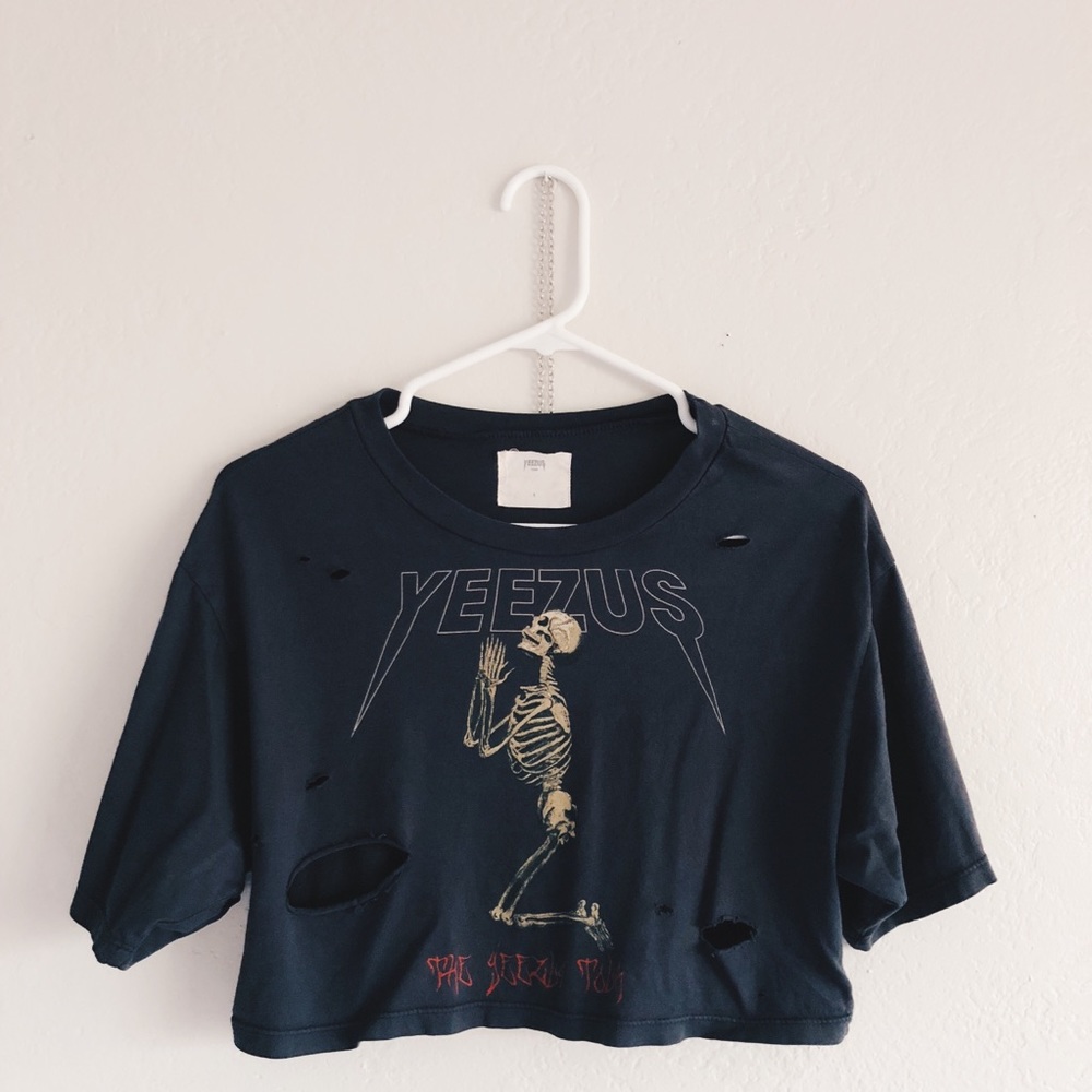 Kanye Graphic Crop Top